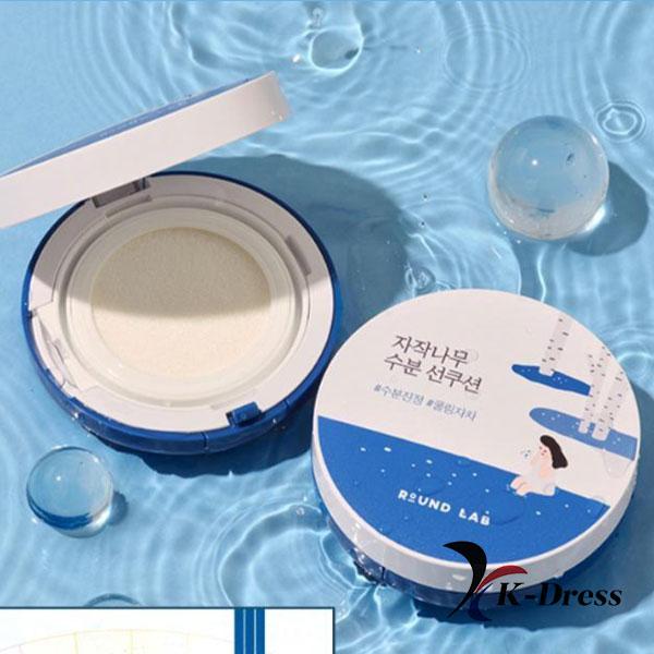 ROUND LAB Зелкова дерево Aquatic Sun Cushion 15г