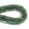 4-10mm/38-93Pcs Natural Green Aventurine Faceted Stone Round Beads for DIY Jewelry Making