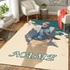 Custom 1Pc Blue Team Spirit Rug Office Carpet Indoor Outdoor Entrance Doormat Nonslip Soft And Comfortable Living Room D29153