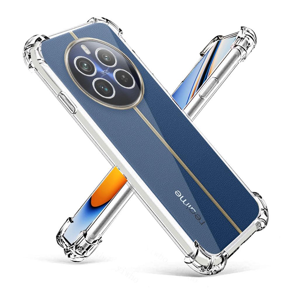 Для Realme Narzo 70 Pro Чехол Прозрачный Ударопрочный Силиконовый Мягкий ТПУ Чехол Для Realme Narzo 60 Pro Coque on Realme Narzo 30 5G Funda