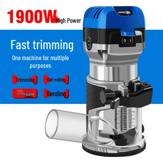 Электрический деревообрабатывающий триммер и фрезер с бакелитовой основой