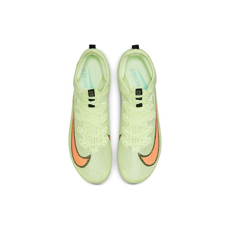 Nike Zoom Superfly Elite 2 Barely Volt Hyper Orange Кроссовки унисекс Зеленые Динамические-Бирюзовые Черные CD4382-700