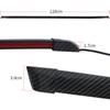 Универсальный 3-х углеродное волокно задний спойлер свет низкий свет распада прочный 240 см светодиодные автомобильные принадлежности автомобильный светодиодный спойлер свет высокая яркость