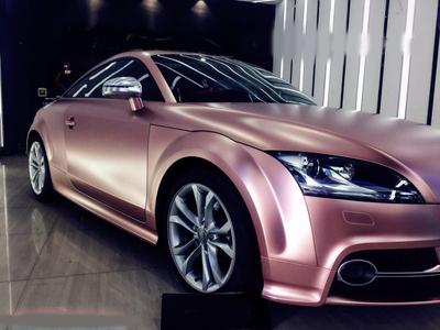 17x1,52 м матовая розово-золотая виниловая пленка для автомобиля, рулон наклеек для кузова, матовая пленка для стайлинга автомобиля, пленка из ПВХ для оклейки автомобиля, воздухоотводящая пленка для краски