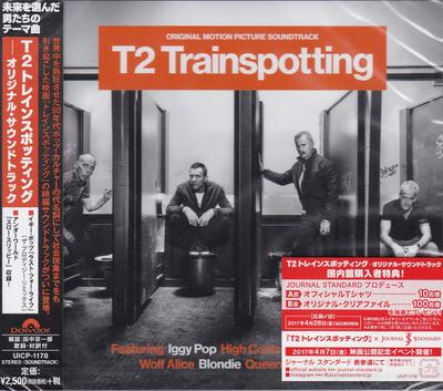 CD РАЗНЫЕ ИСПОЛНИТЕЛИ - T2 Trainspotting (Оригинальный саундтрек P UICP1178 Polydor 2017 Япония Оби Танцевальная и электронная музыка Б/у