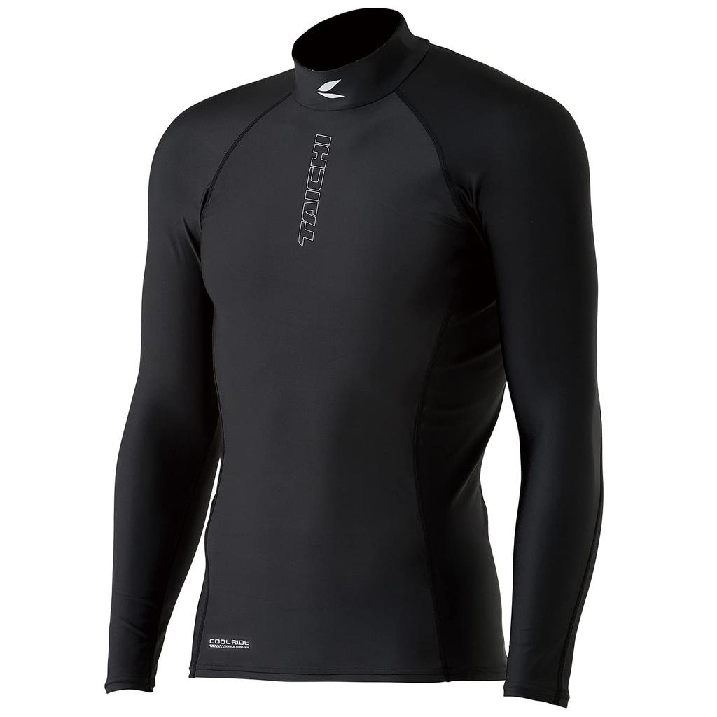 RS TAICHI Cool Ride Sports Undershirt RSU320 BLACK UV Protection 3XL, Sweat-Wicking, Quick-Drying, Cool-Touch,