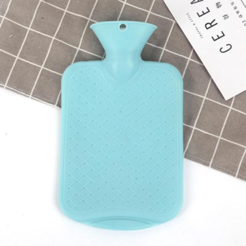 1000ML Hot Water Bottles Bag PVC Silicone Rubber Hot Water for Female Warm Belly Hands and Feet Keep Hand Warmer Hot Water Bag