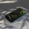 Крутой чехол для телефона iPhone 17 16e 16 15 14 13 12 11 Air Pro Max XS XR XSMax 6 7 8 Plus Глянцевая пленка Жесткий поликарбонатный чехол Зеленая чешуя