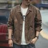 Men's American Retro Denim Jacket - Heavyweight, Loose-Fit for Spring & Autumn
