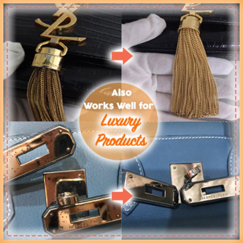 3Pcs Metal Polish Cleaning Cream Stainless Steel Glass Ceramic Metal Polish for Cars Motorcycles Yachts