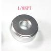 2PC 1/2 3/4 1/4 1/8 3/8 NPT M18X1.5 M16X1.5 M14X1.5Female Thread Weld On Bung Aluminum Female Weld on Fitting Bung Hose Adapter