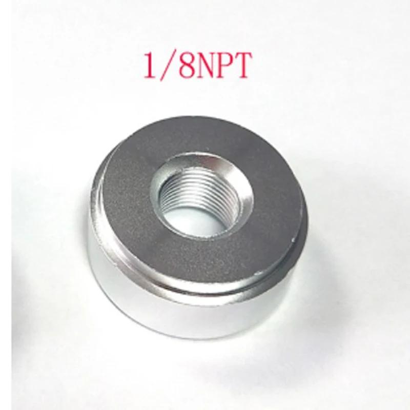 2PC 1/2 3/4 1/4 1/8 3/8 NPT M18X1.5 M16X1.5 M14X1.5Female Thread Weld On Bung Aluminum Female Weld on Fitting Bung Hose Adapter