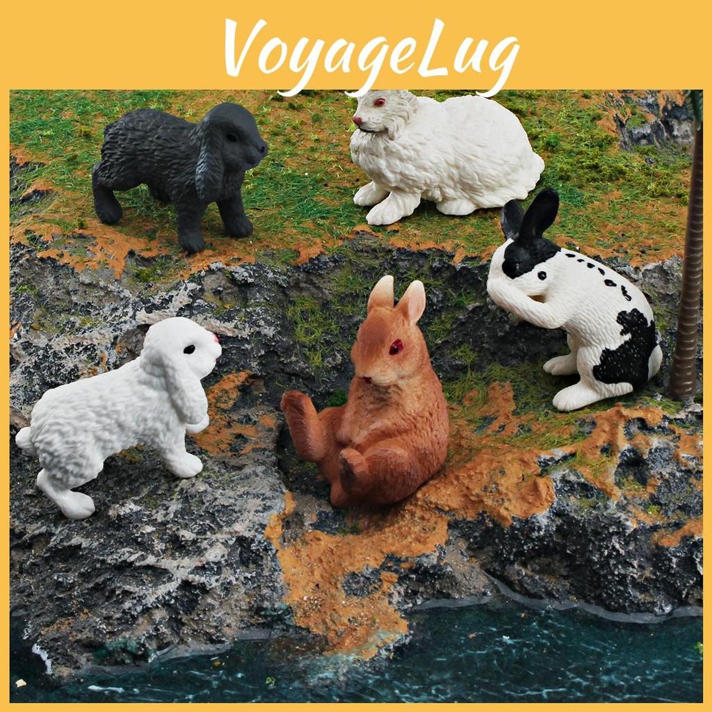 Wildlife Simulated Station And Sitting Posture Model Desktop Ornament Kid For