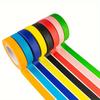 12-Rolls Colored Masking Tape for Arts & Crafts - Vibrant Easy-Tear Paper Tape for Labeling & Projects