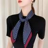 Accessories Silk Scarf Headband French Printed Scarf Korean Style Scarves Silk Scarf Female Shawl