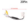 4pin 20Pin 16Pin For Auto Camera Video Output Car Reverse Camera Output Video Adapter Cable