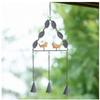 Metal Wrought Iron Wind Chime Pendant Creative Home Decorations Girl Birthday Gift