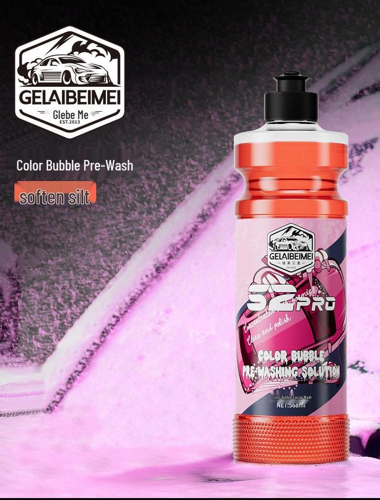 Волшебная цветная пена для мойки автомобиля: Нейтральное, Многофункциональное, Мощное Дезинфицирующее Средство.