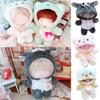 Dolls Bodysuit Plush Clothing Staring Sheep 20CM Doll Clothes Cartoon Smiling Cat One-piece Garment