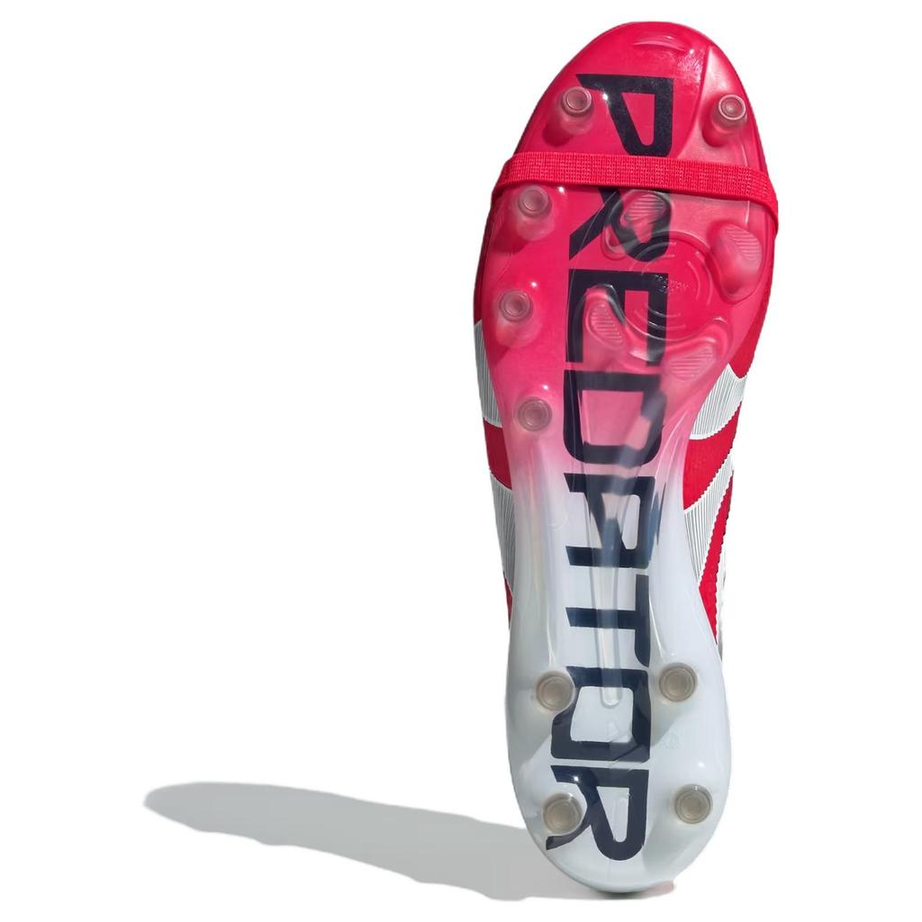 Adidas Кроссовки Predator Elite с откидным язычком Ag Ярко-красный Облачно-белый Основной черный JR3117