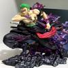 One Piece Zoro Figure Cool Large Anime Statue Collectible Model Ornament Roronoa Zoro Teenager Gift