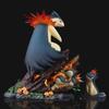 Anime Pokemon Adventure Figure Typhlosion Combination Action Figures Pvc Statue Collection Model Toys Gifts 13cm/5.12in