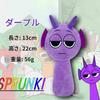 Spranky плюшевая игрушка Spranky фиолетовая 22 см большая хлопковая кукла ужасная игра окружение поющий монстр игровая фигурка мягкая кукла Spranky украшение комнаты