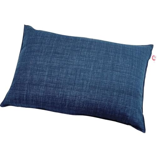 MORIPiLO (Morishita) Buckwheat Husk Pillow, Made In Japan, Firm (Japanese Comfort), Washable, Includes Pillowcase, 100% Cotton, Japanese Pattern, Heat