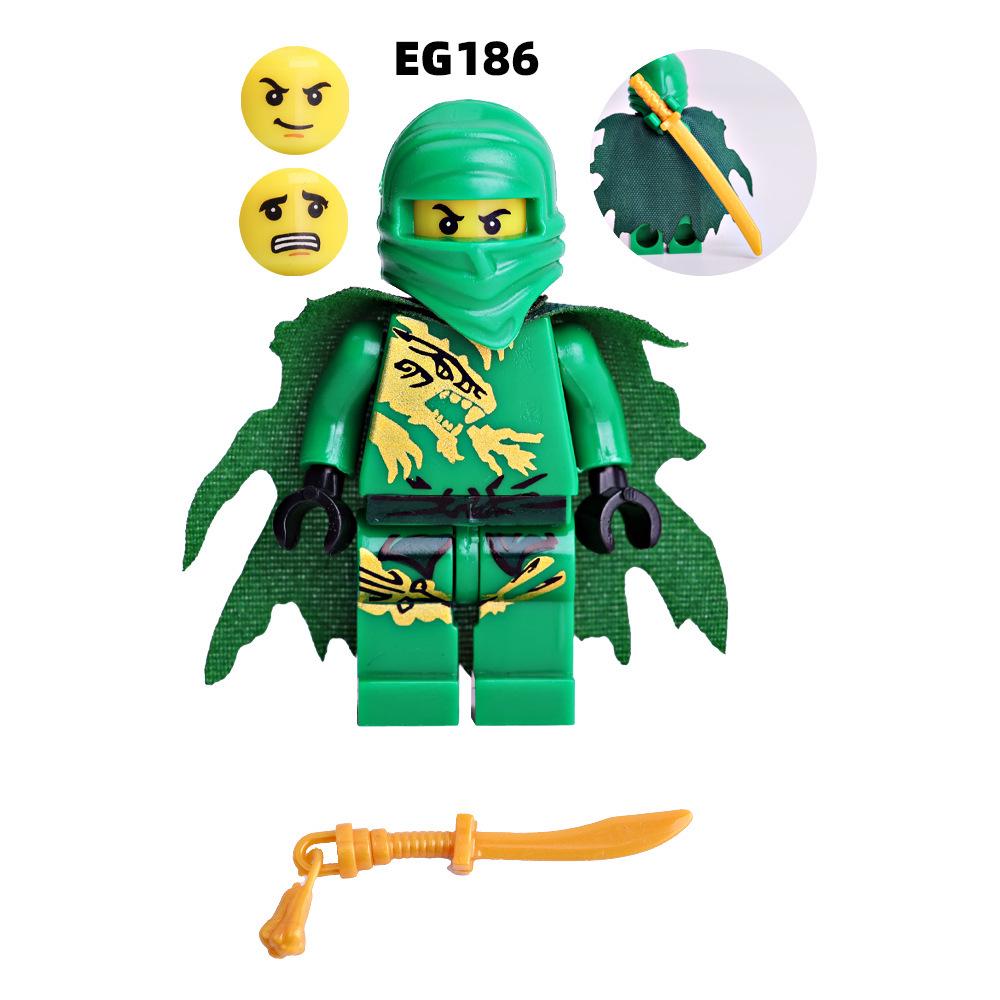 Phantom Series Ninja Building Blocks Minifigures – Single Bag (EG181-186)