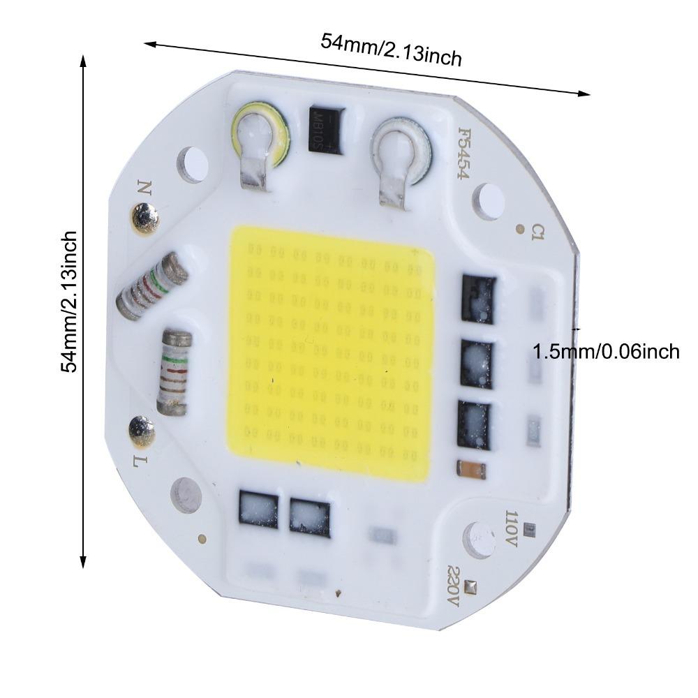 2pcs AC220V COB LED Bulb Warm White/White COB Chip Light For Spotlight Floodlight