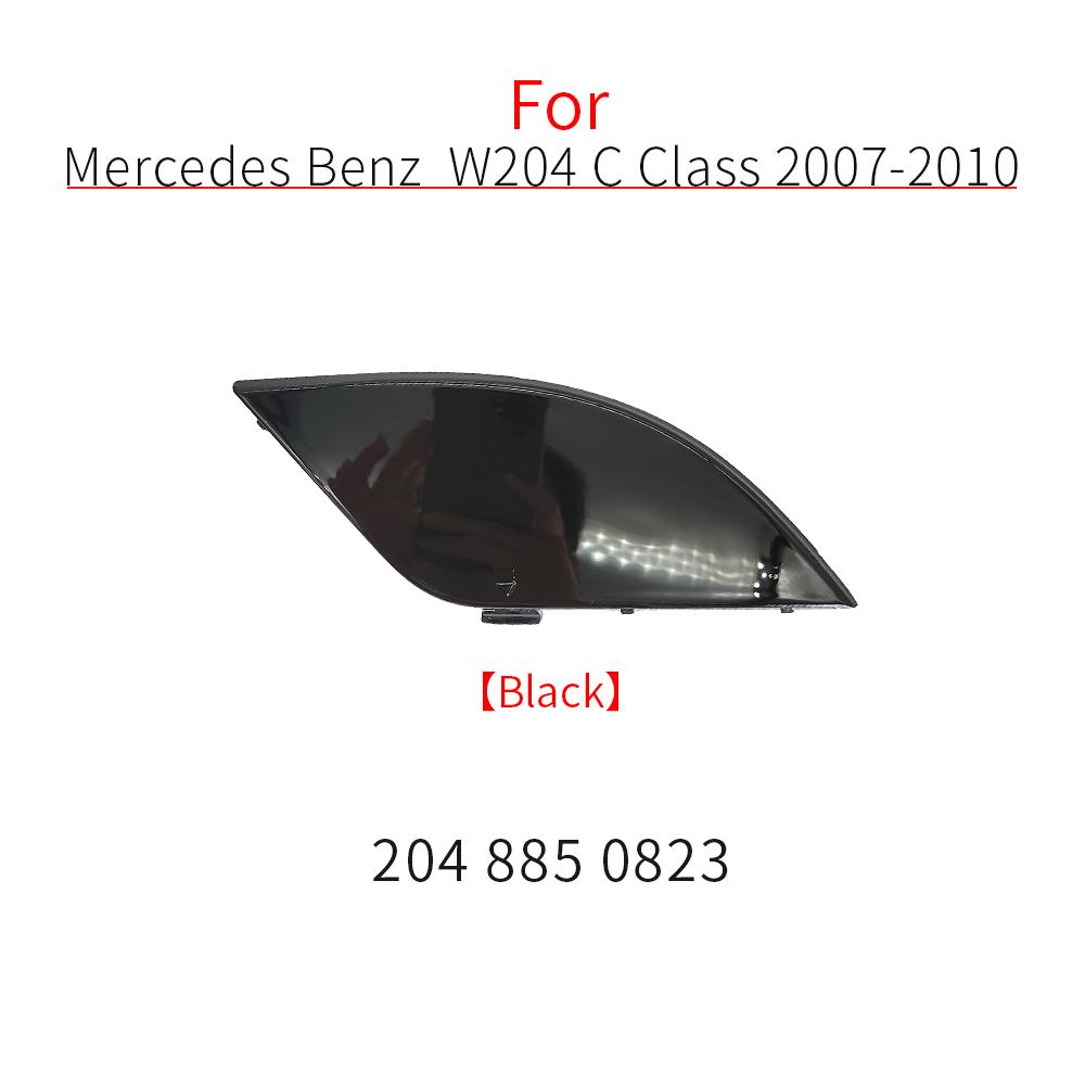 Для Mercedes W204 автомобильный задний бампер буксировочный крюк крышка черный для Benz C Class 2007-2010 C180 C200 C230 C260 C300 2048850823