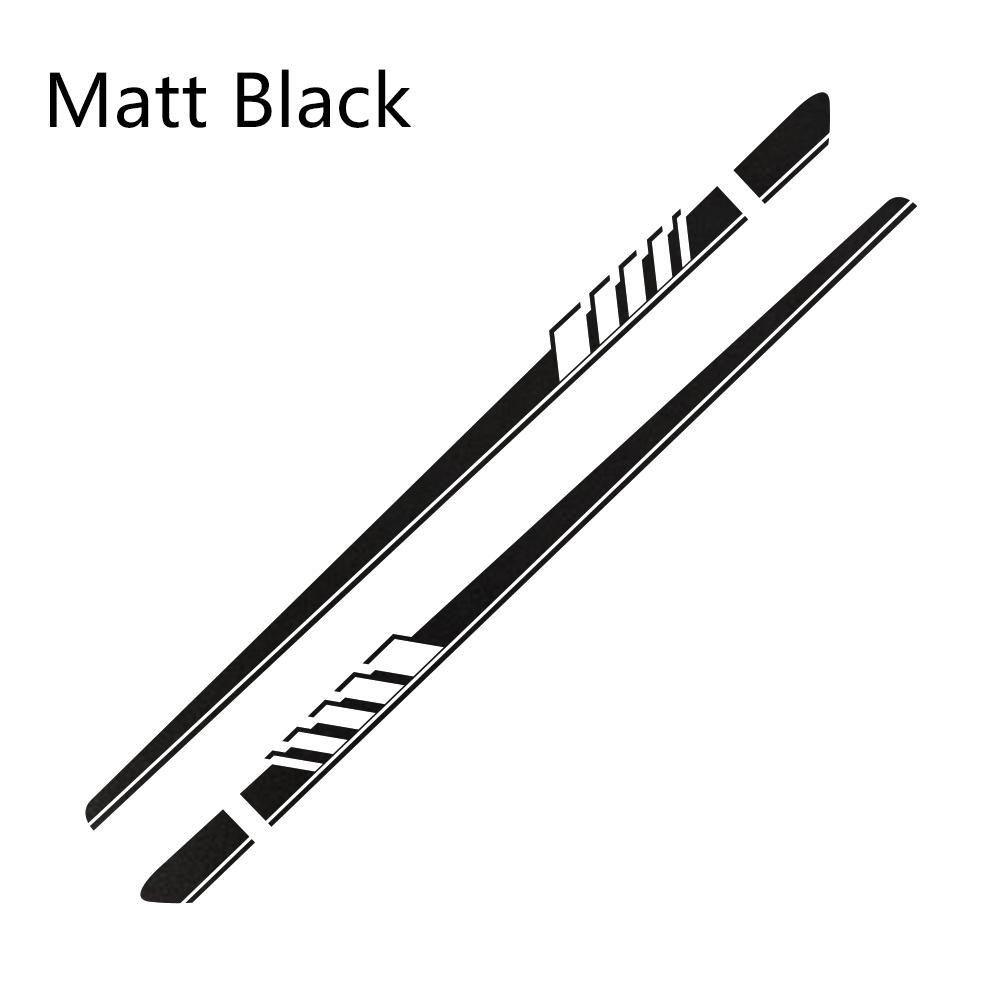 2Pcs/lot Car Waist Side Skirt Decoration Stickers Decals Vinyl For Mercedes Benz W205 W203 W204 C Class Auto Car Accessories