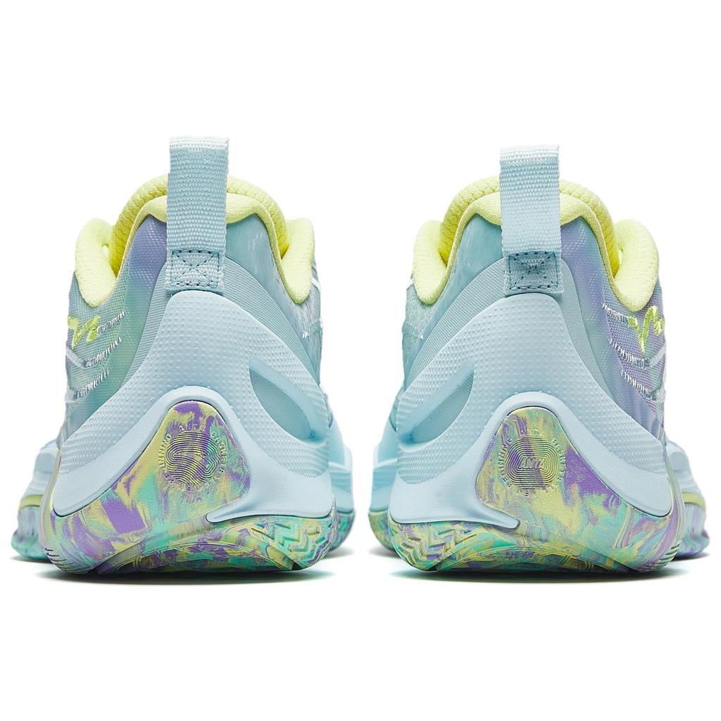 Anta Shunxi 1 V2 Aurora Nitrogen Technology Professional Performance Shock Absorption Non-Slip Wear-Resistant Low-Top Basketball Shoes 912431110Q-6