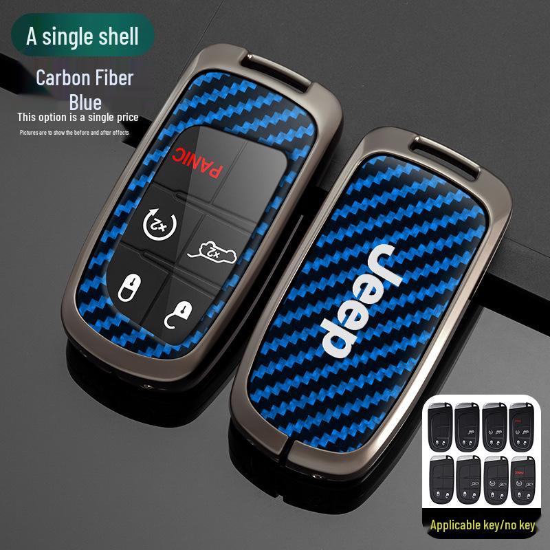 Чехол для ключа для Jeep Compass, Cherokee, Grand Cherokee, Renegade, Commander