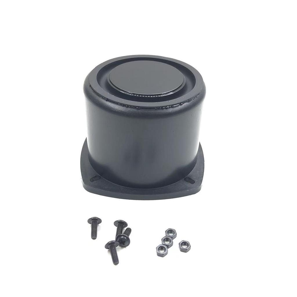 3-Inch Speaker Enclosure with Bass Diaphragm for DIY Home Audio, Electric Vehicle, and Motorcycle Speaker Modifications