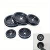 4pcs Rubber Grommet Blanking Hole Plug Electrical Wire Gasket Black Parts Protective Coil, Snap Through Coil, O-ring