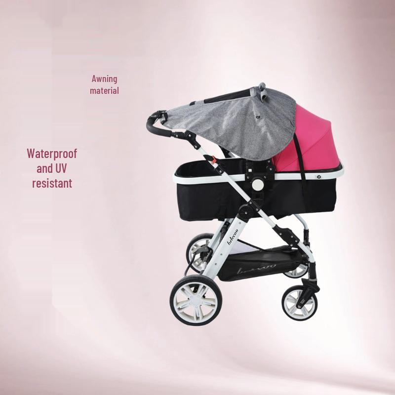 Универсальный двусторонний солнцезащитный козырек для детской коляски с защитой от УФ-лучей и теплоизоляцией