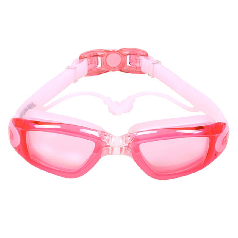 Professional Swimming Goggles Adult Anti-Fog Swim Glasses Waterproof Adjustable Silicone Swimming Glasses Eyewear Men Women