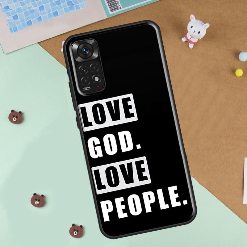 Христианский религиозный чехол для телефона с изображением Иисуса для Xiaomi Redmi Note 12 8 9 10 11 Pro 8T 9S 10S 11S 12S 10A 9C 10C 12C