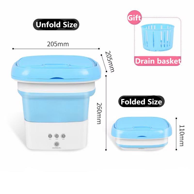 220V Мини Складная Портативная Стиральная Машина Дорожная Стиральная Машина с Роторной Сушкой Для Одежды Нижнего Белья Обуви