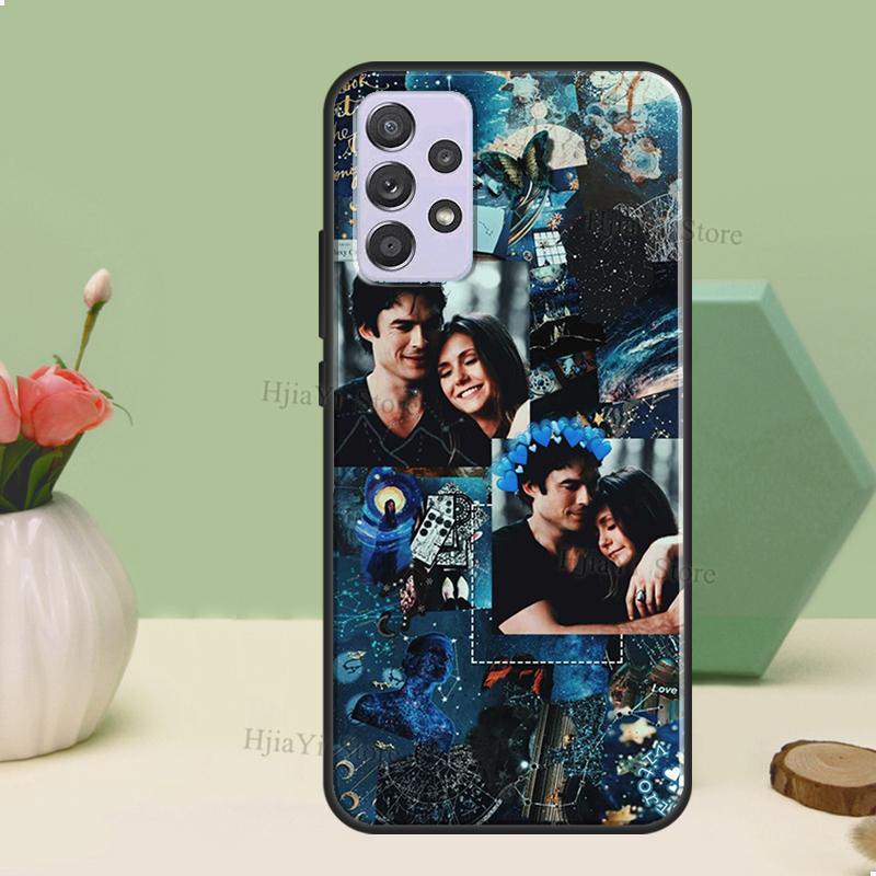 Чехол Дневники Вампира Для Samsung A54 A34 A24 A14 A51 A71 A12 A22 A32 A52 A72 A73 A33 A53 A13 Задняя Крышка