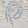Spring Summer New Phone Accessory Detachable Lanyard Transparent Crossbody Strap Long Phone Case Chains Acrylic Neck Phone Chain