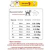 Fashion Trendy Denim Cherry Pet Dog Skirt Breathable Mesh Soft Vest Dog Denim Dress Washable Lace Cat Clothes Cats Kitten