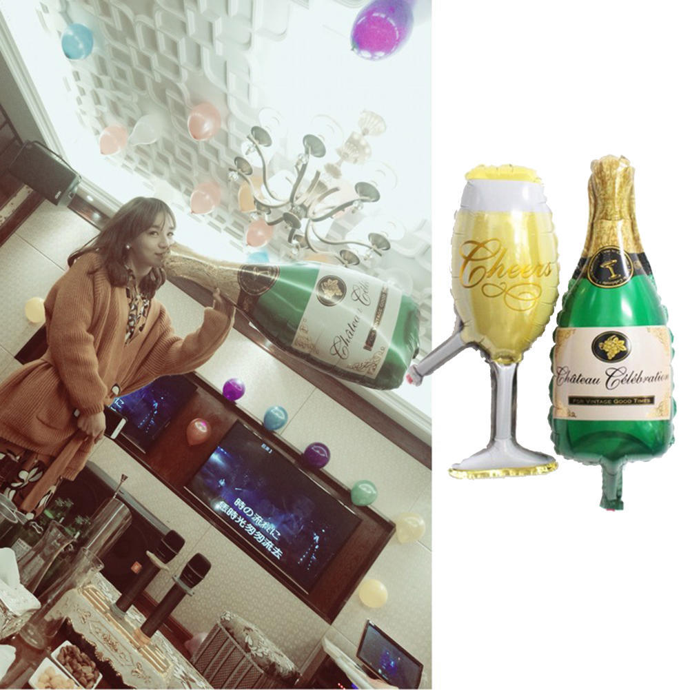 Воздушные шары в форме чашки Воздушные шары из фольги Воздушные шары Украшения для свадьбы Аксессуары для вечеринок MIT