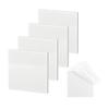 Transparent Sticky Notes for Exam Prep: Strong Adhesion, Cross-Border Annotation, Info Reminder, 3x3in (7.5x7.5cm) Memo Pads