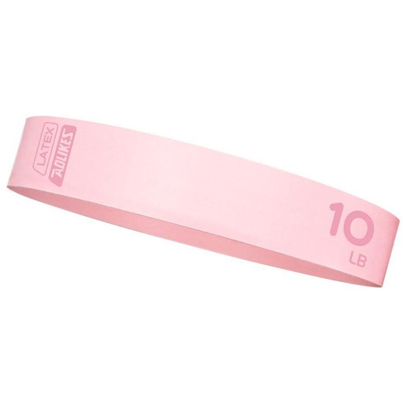 Латексные эластичные ленты для йоги, подтягивающие бедра и ноги, растягивающие круги для фитнеса, пластиковые упражнения для ног, прочность корпуса