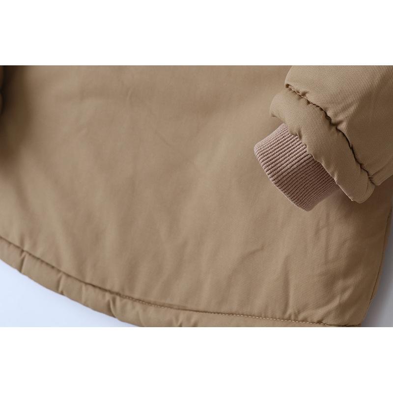 Утепленная и утепленная одежда из хлопка для мальчиков Детская одежда из хлопка Куртка из хлопка Зимняя детская одежда из хлопка