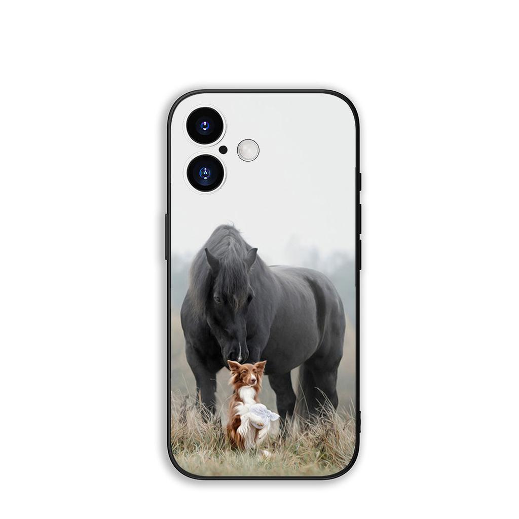 Чехол для телефона Бегущая дикая лошадь Крутой корпус для Apple iPhone 17 16 11 Pro XS Max XR 6 7 8 Plus + 16E SE 2020 Air 5 8+ Чехол
