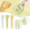 Cat Food Strip Squeezer Spoon Long Handle Dog Strip Feeder Meat Mud Kitten Stripe Squeezer Pet Food Supplies