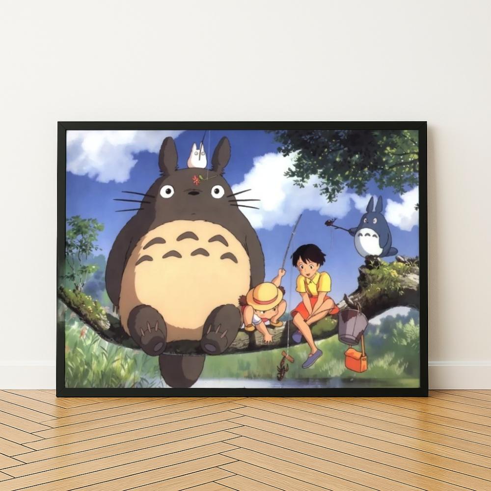 Malowanie Po Numerach Obrazy Do Malowania-Mój Sąsiad Totoro Ghibli 50X40 Cm